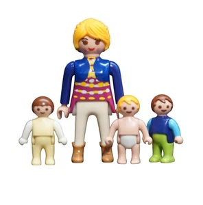 Playmobil Figur Frau mit Babys Baby Kindergärtnerin Erzieherin Kindergarten - Bild 1 von 1