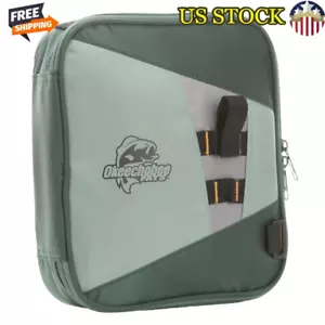 Fishing Bait Binder W/ 10 Resealable Bags Carry Handle Fishing Tackle Organizer - Picture 1 of 12