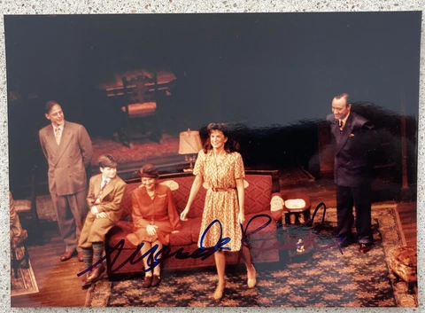 Mercedes Ruehl Signed Photo  7”X5” Cast Of Lost in Yonkers Curtain Call Broadway Cover