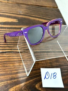 Ray-Ban RJ9186S 7118/14 Kids Polished Purple Square Sunglasses FRAMES ONLY - Picture 1 of 6