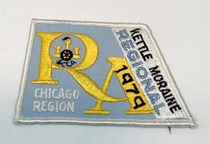 SCCA Road America Chicago Kettle Moraine Regional Racing Patch Vintage 1979 - Picture 1 of 3