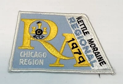 SCCA Road America Chicago Kettle Moraine Regional Racing Patch Vintage 1979 - Image 1 of 3