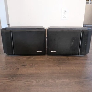 Bose 201 Series IV Direct Reflecting Pair Right & Left Black Speakers !!! - Picture 1 of 11