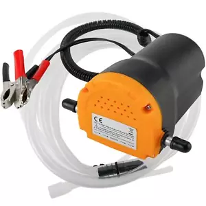 Oil Pump Oil Extractor Pump 12V 60W Oil Removal Pump for Oil Change Electric ... - Picture 1 of 9