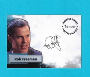 Smallville Season 4 2005  autograph card A32 Rob Freeman as Coach Quigley - Picture 1 of 2