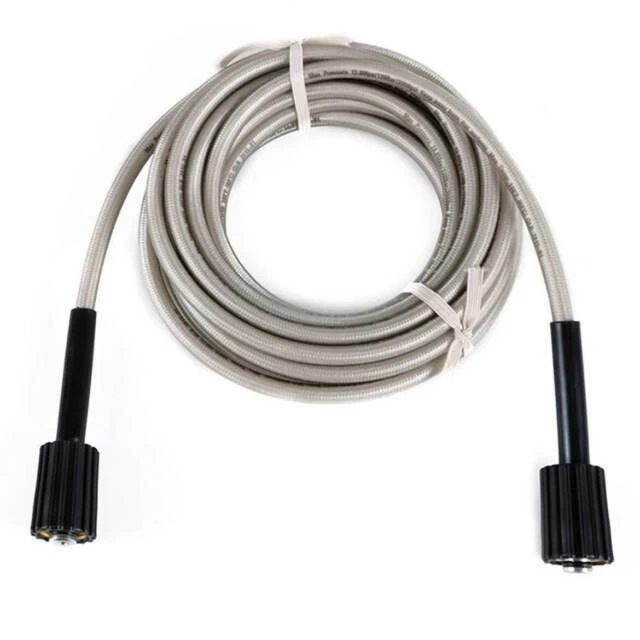 GreenWorks 25ft High Pressure Hose - Silver (5200402)