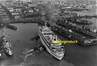 Passenger Ship 'Canberra'  Arrival At Queens Wharf, Auckland, Nz  In July 1961