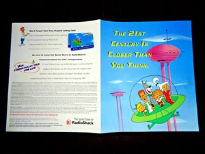 THE JETSONS 1997 ORIGINAL RADIO-SHACK PROMOTIONAL 8-PAGE AD NM 9"X11" - Picture 1 of 3