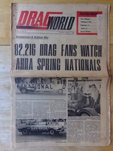 1968 DRAG WORLD-MALCO Gasser-"Ohio George" Montgomery-TASCA FORD-Bill Lawton - Bild 1 von 24