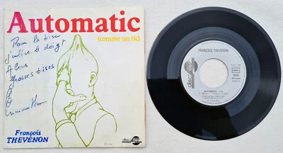 45t VINYL SP - François THEVENON automatic - DISC AZ 995 DI 100 - ELECTRONIC - Photo 1/2