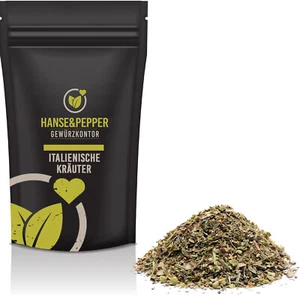 500g Italienische Kräuter mediterranes Gewürz für Pasta, Pizza und Salate - Bild 1 von 2