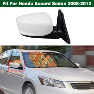 Right Passenger Side View Mirror Glass Heated For Honda Accord Sedan 2008-2012 - Picture 1 of 16