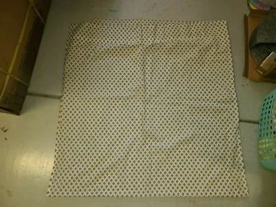 West Elm "Ivory w/Black X's" Drapery Panel 42" X 84" -  1 Panel - Image 1 of 4