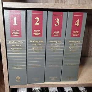 DRAFTING WILLS AND TRUST AGREEMENTS 3rd Edition Wilkins Set of 4 2004 - Picture 1 of 8