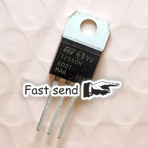 5pcs T2550H-600T Replaces T2050H-6T 600V 25A Thyristor TRIAC 3-Pin(3+Tab) TO-220 - Picture 1 of 1