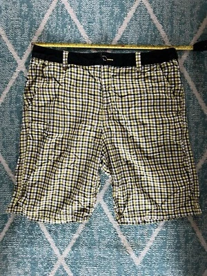 Analog By Burton Snowboards Men’s Summer Shorts Skate Checked Size 38” — 第 1/4 张图片