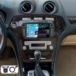DAB+ 7" Für Ford Mondeo MK4 2007-2012 Android 15 Autoradio BT Carplay GPS 2+64GB - Bild 1 von 22