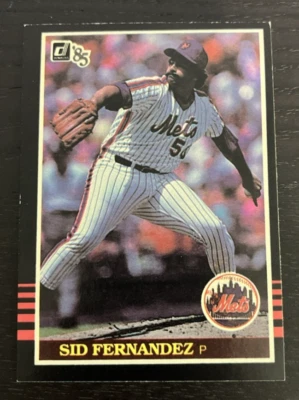 1985 Donruss - #563 - Sid Fernandez - New York Mets - Image 1 of 2