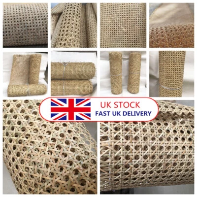 4 Tamaños Natural Bastón Rollo Correas Material Ratán Bastón Correas Silla Reparación Reino Unido