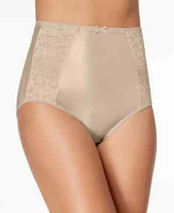 NEW 4 PAIR  BALI TUMMY PANEL & DOUBLE SUPPORT PANTIES BRIEFS 3XL (U40) - Picture 1 of 2