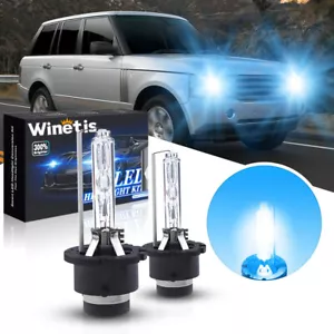 D2S HID 8000K Headlight Replacement Bulbs for 2002-2007 Land Rover Range Rover - Picture 1 of 7