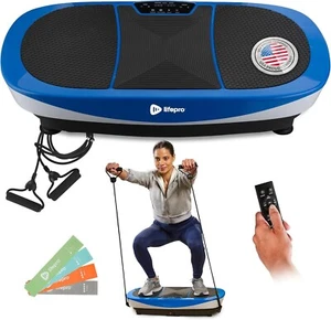 LifePro Rumblex Max 4D Vibration Plate Blue| Home Fitness & Recovery - Picture 1 of 6