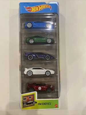 Hot Wheels Pack de 5 - Colección HW Exotics 2021 Foto 1 de 2