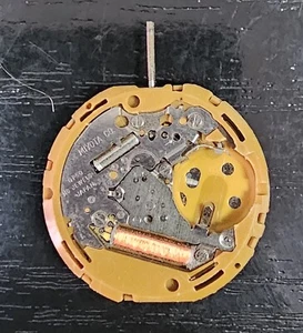 Miyota GP50 Quarzwerk Uhr Nicht Getestet Für Teile / Zur Reparatur As-Is - Bild 1 von 2