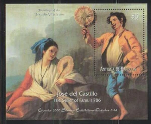 ANTIGUA Y BARBUDA 2000 SELLOS ESPAÑA 2000 PINTURAS DEL MUSEO DEL PRADO MNH - ANT780 - Imagen 1 de 1
