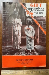 Kleiner Vintage Katalog Goudie's Hardware Lissabon NH 1950-1951 Rudolph Taschenlampe Spielzeug - Bild 1 von 9