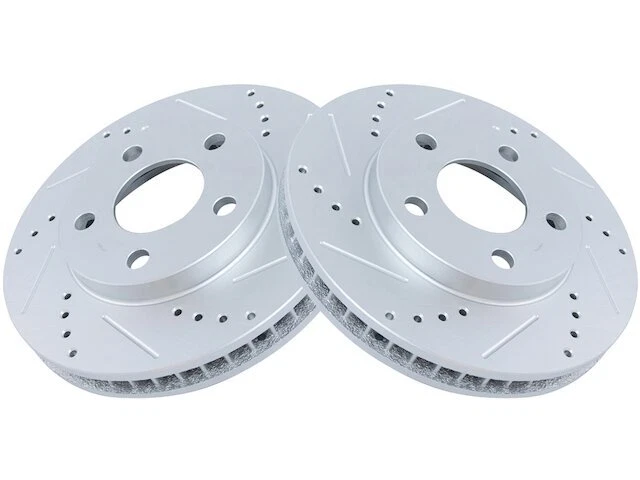 Juego de rotor de freno delantero TRQ para Oldsmobile 88 1998-1999 65DNMD Foto 1 de 1