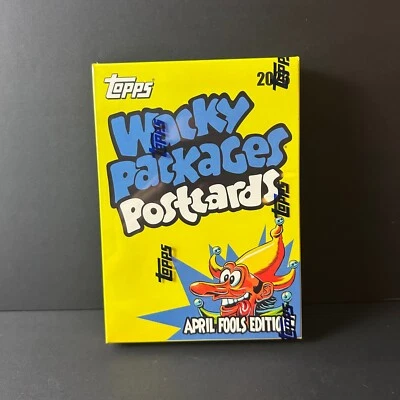 WACKY PACKAGES SEALED POSTCARD SET APRIL FOOLS EDITION 2023 - Image 1 of 3