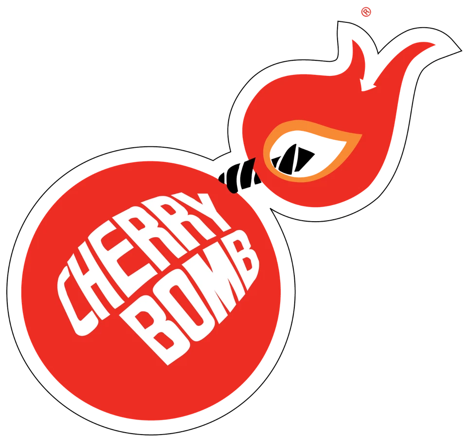 Cherry Bomb Color Vinyl Decal Sticker Waterproof