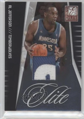 2009-10 Donruss Elite Elite Series Jersey Prime /50 Al Jefferson #17 - Image 1 of 2