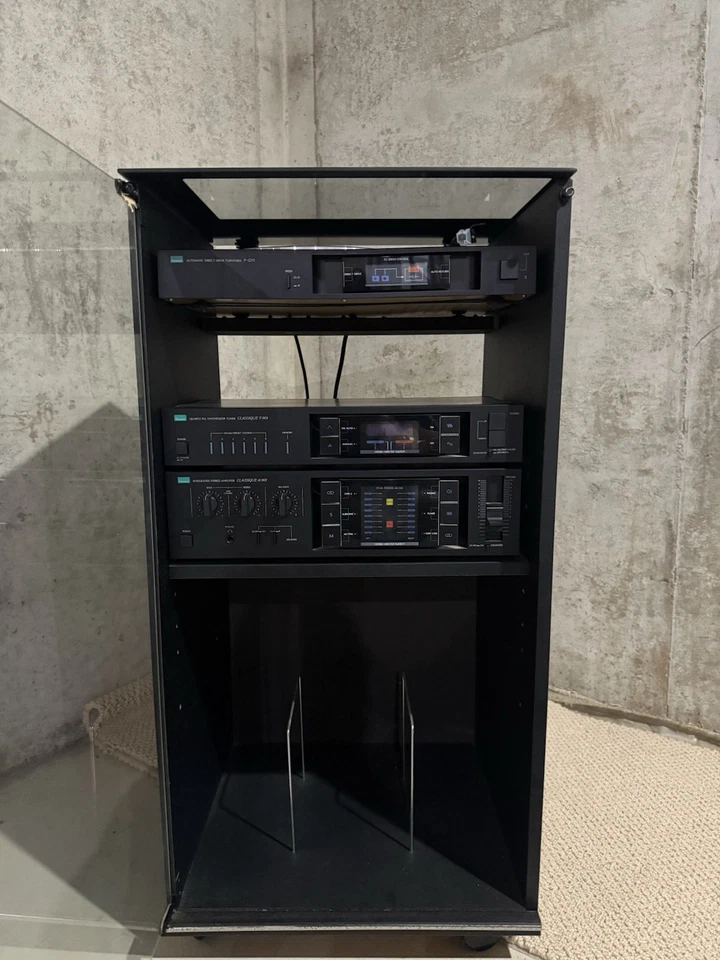 Vintage Wood Sansui Stereo Rack  - Image 1 of 3