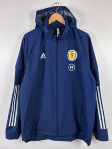 Chaqueta cortavientos de fútbol Adidas de la selección nacional de Escocia 2019 L - Imagen 1 de 10