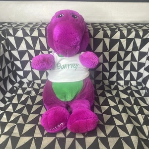 Peluche Barney il dinosauro vintage 12” viola gruppo The Lyons 1992 - Foto 1 di 11