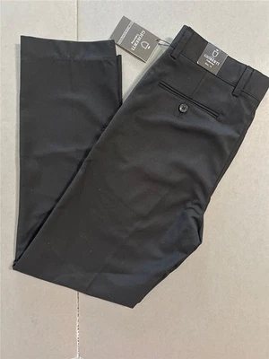 Gioberti Boys Black Rayon Straight Dress Pants Size 14 NEW - Image 1 of 4