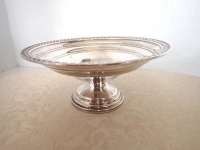 Vintage Revere Silversmiths Sterling Silver Compote Dish Footed Bowl # 707 - Image 1 of 4