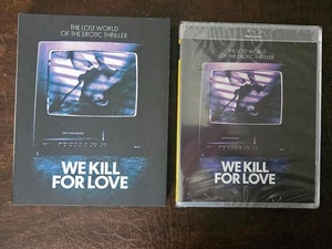 We Kill For Love blu ray NEW SEALED w/ slipcover Yellow Veil Vinegar Syndrome - Picture 1 of 3
