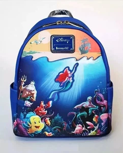 Loungefly Disney Die kleine Meerjungfrau Arielle Feuerwerk Mini Rucksack1 - Bild 1 von 6