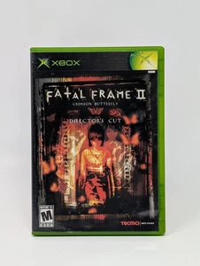 Fatal Frame 2 II Crimson Butterfly Director’s Cut Xbox, 2004 CIB Manual Tested - Bild 1 von 3