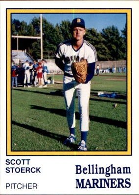 1987 Bellingham Mariners Team Issue #26 Scott Stoerck Newport Beach Hampton CA - Image 1 of 2