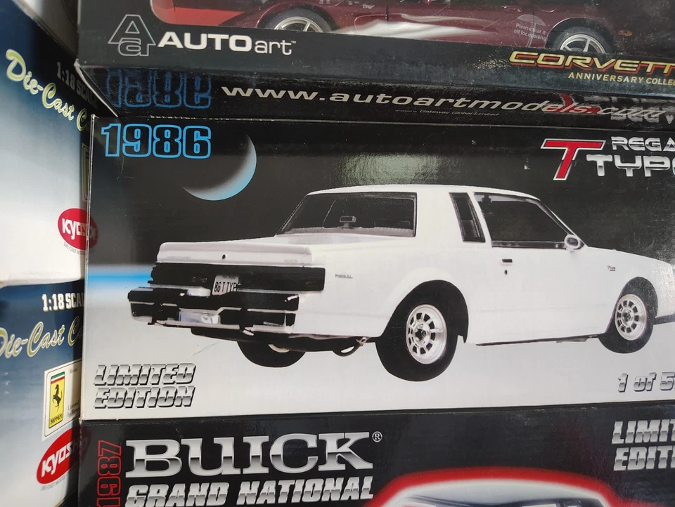 GMP 1986 REGAL T-TYPE BLANCO ESCALA 1:18 Diecast modelo réplica G1800225  Foto 1 de 1