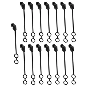 15 Piezas Cubierta a Prueba de Polvo Impermeable Enchufe Protector Tapa Termocontraíble - Imagen 1 de 12