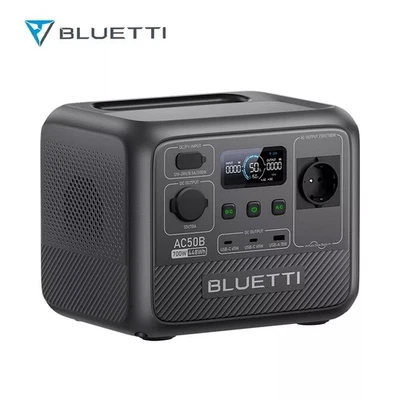 BLUETTI AC50B Powerstation 700W LiFePO4 448Wh Solarspeicher Solarpanel optionale - Bild 1 von 4