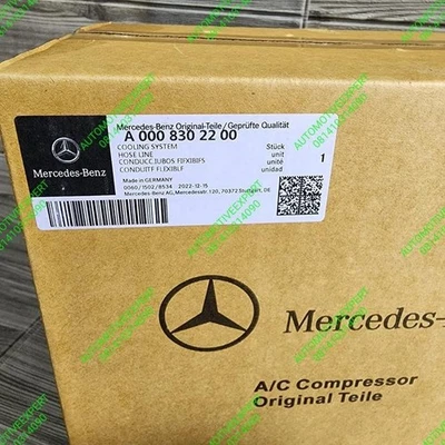 Nuevo compresor de refrigerante original Mercedes-Benz CA 6PK original A0008302200 OEM Foto 1 de 4