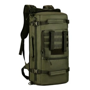 50L 3 Way Tactical Military MOLLE Assault Backpack Modular WR Bag - Picture 1 of 8