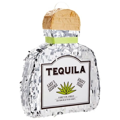 Tequila Pinata for Bachelor Party Decorations, Photo Prop, Small, 16.5 x 13 x 3" - Image 1 of 4