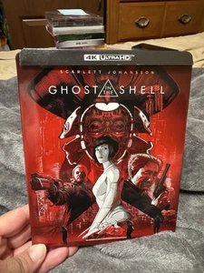 Ghost in the Shell Live Action, Scarlett Johansson (Blu Ray + DVD) Steelbook OOP - Picture 1 of 4